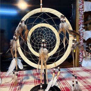 Handcrafted Dreamcatcher with Feathers